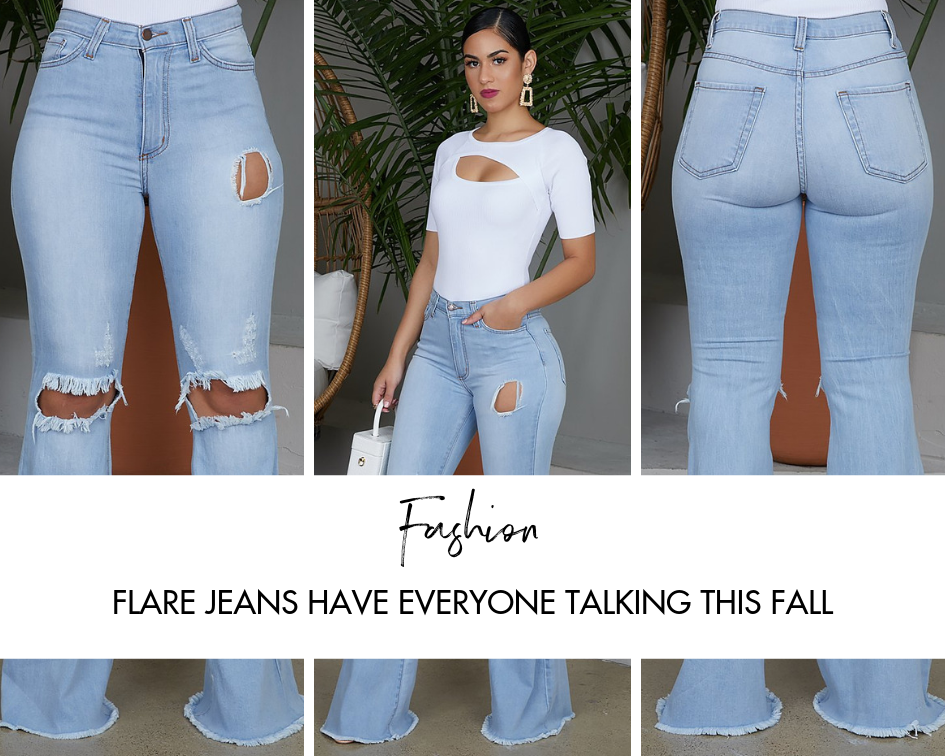 Flare Jeans Have Everyone Talking This Fall