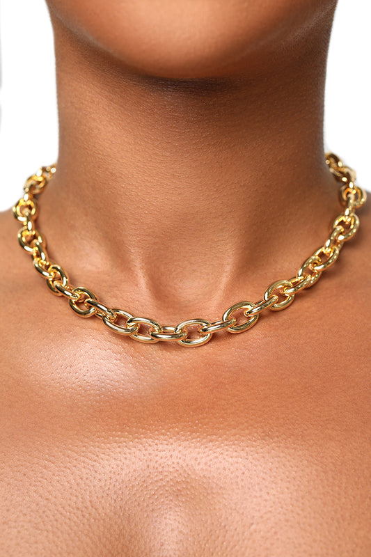 The Perfect Chain Choker (Gold)