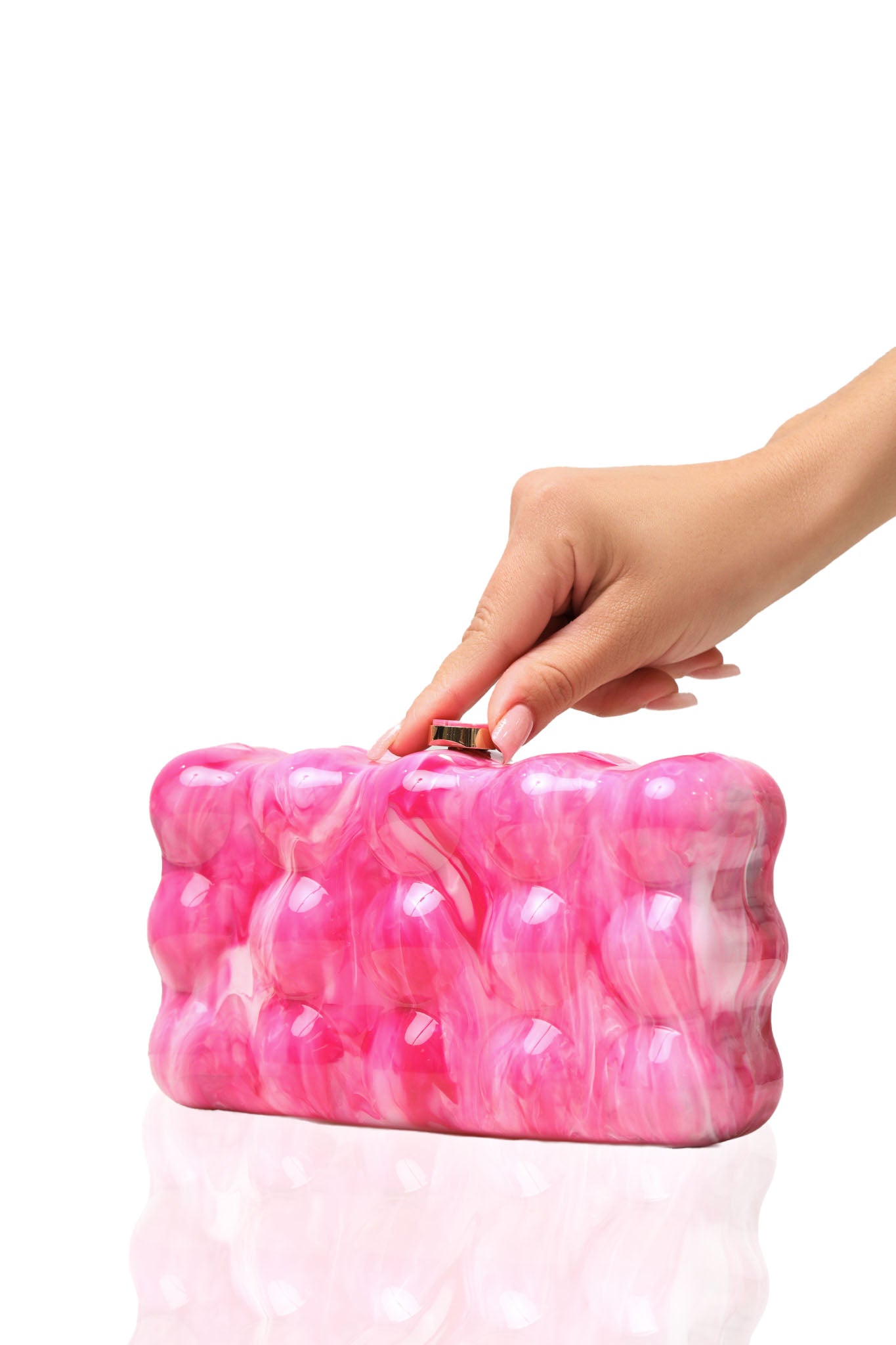 Waverly Bubble Bag (Pink)