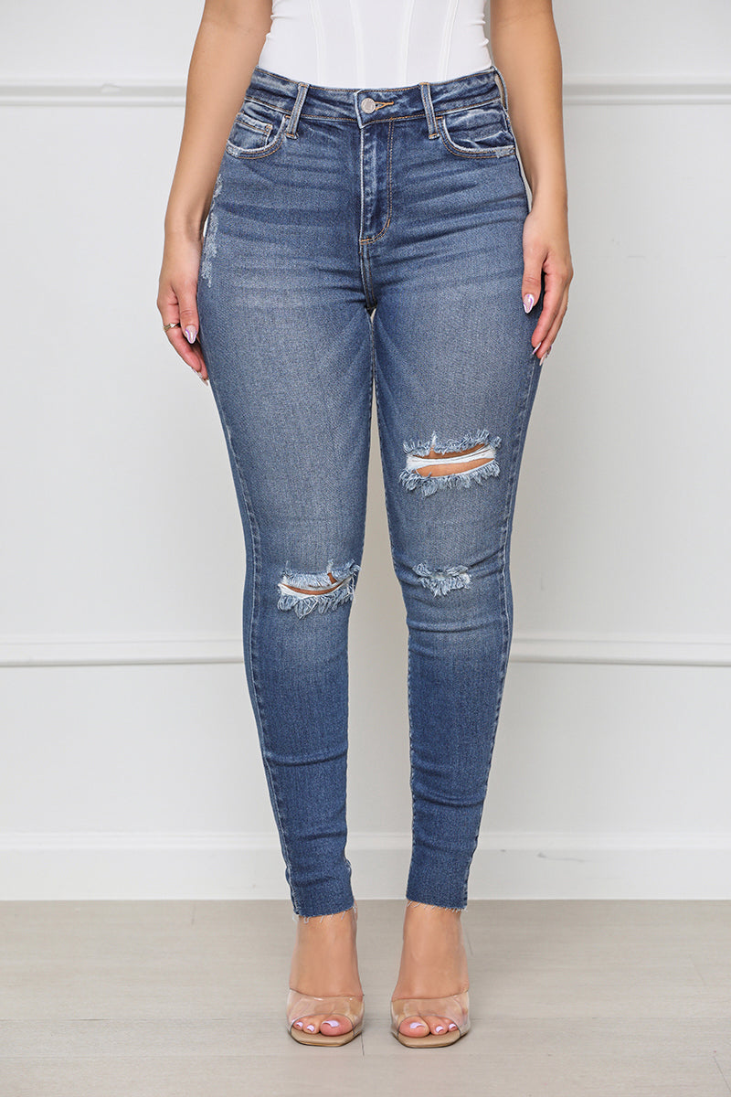 Hangin' Tight High Rise Skinny Jeans- FINAL SALE