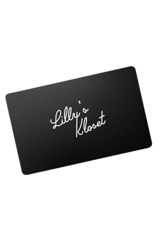 Gift Card - Lilly's Kloset