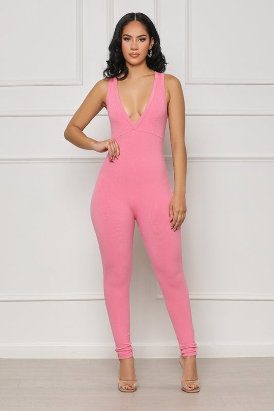 PINK Jumpsuit Blue Jumpsuits & Rompers for Women for sale