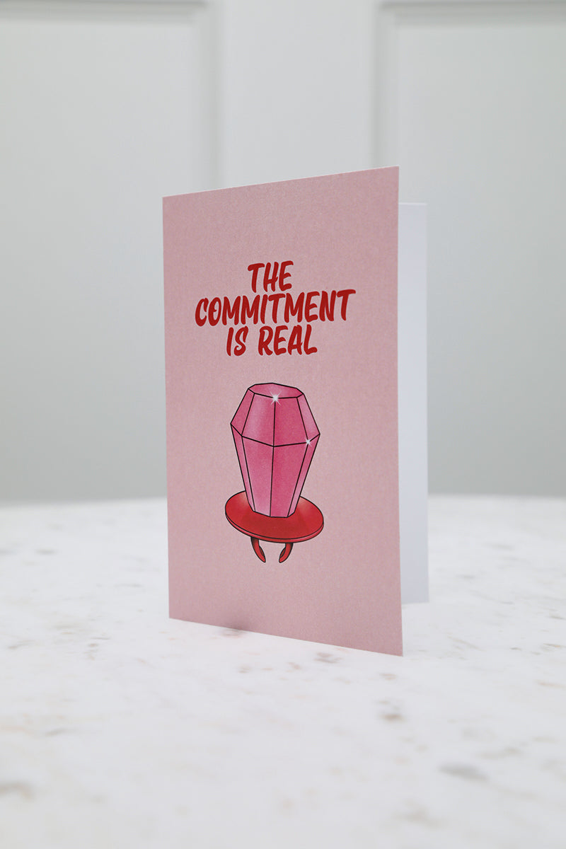 Real Commitment Card - Lilly's Kloset
