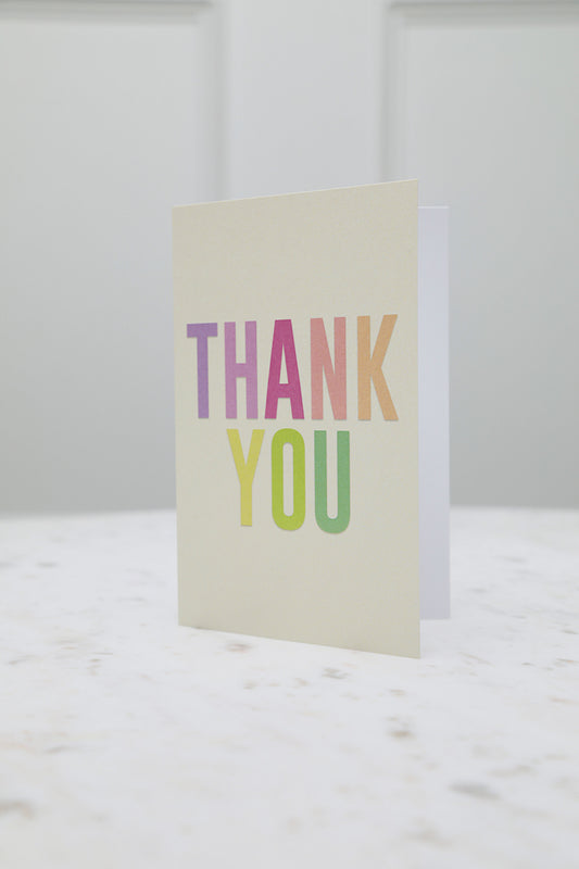 Colorful Thank You Card - Lilly's Kloset