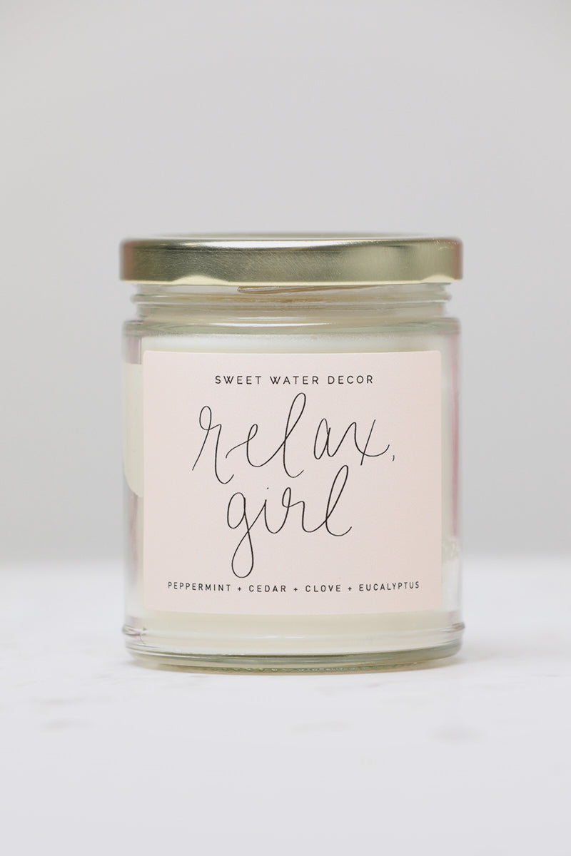 Relax, Girl Soy Candle - Lilly's Kloset