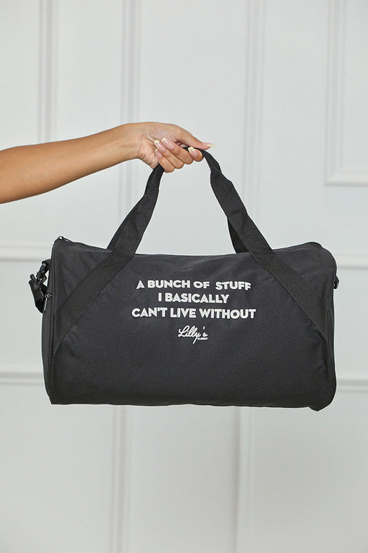 FREE Gift with Purchase - Stuff I Can't Live Without Duffle Bag - Lilly's Kloset