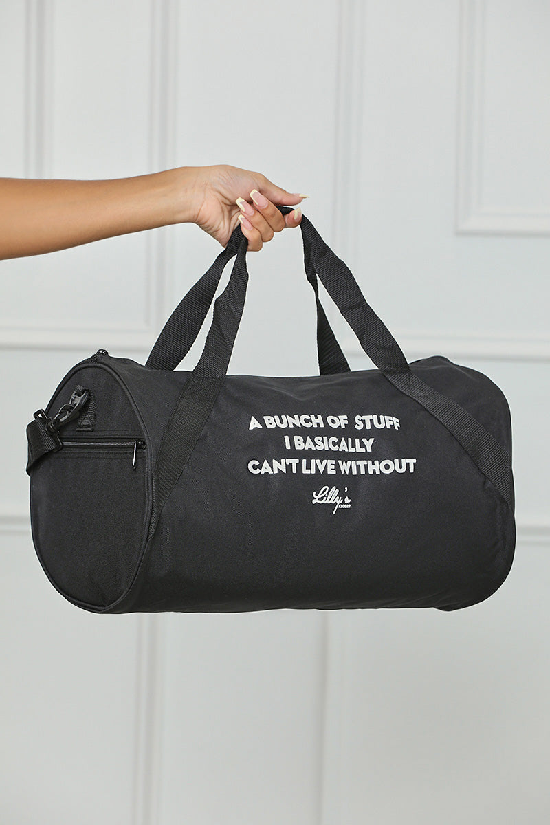 FREE Gift with Purchase - Stuff I Can't Live Without Duffle Bag - Lilly's Kloset