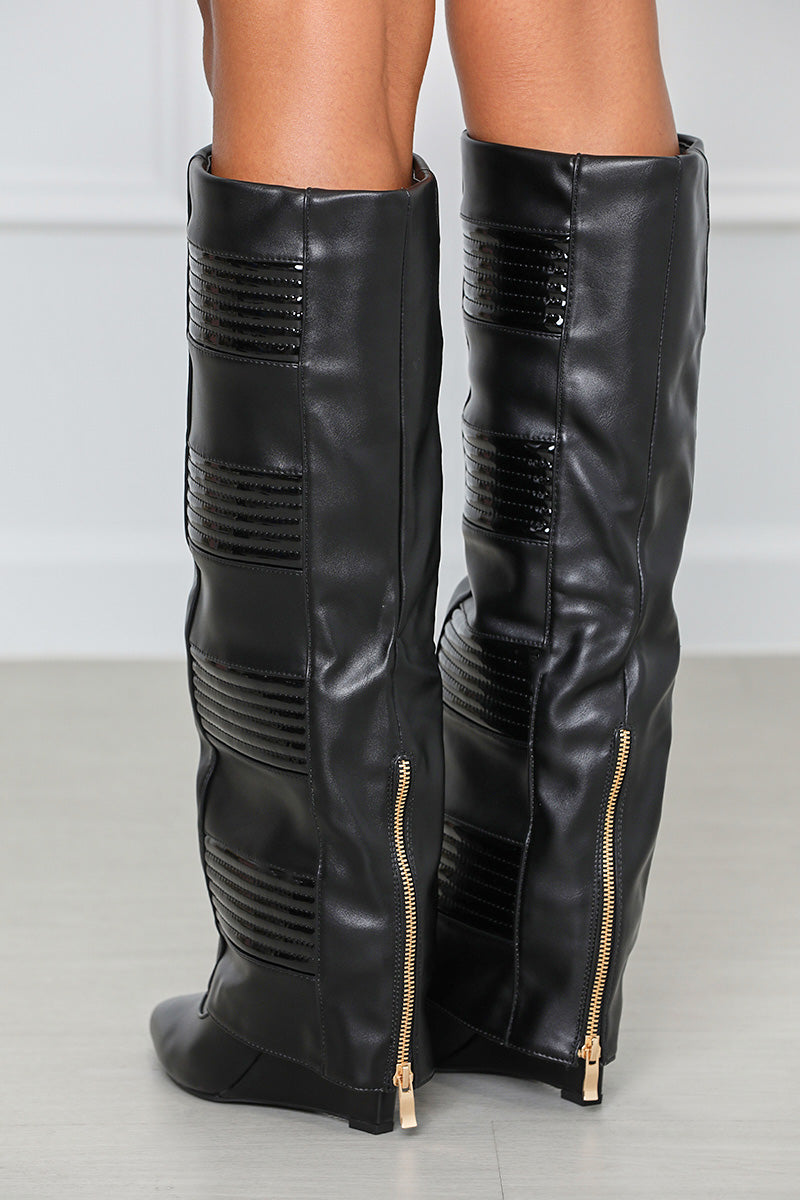 Victoria Knee High Boot-FINAL SALE - Lilly's Kloset