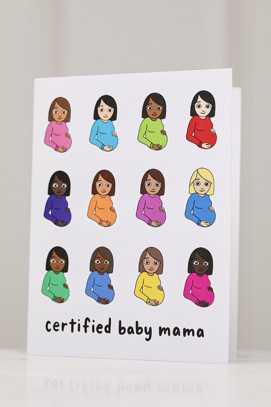 Certified Baby Mama Card - Lilly's Kloset