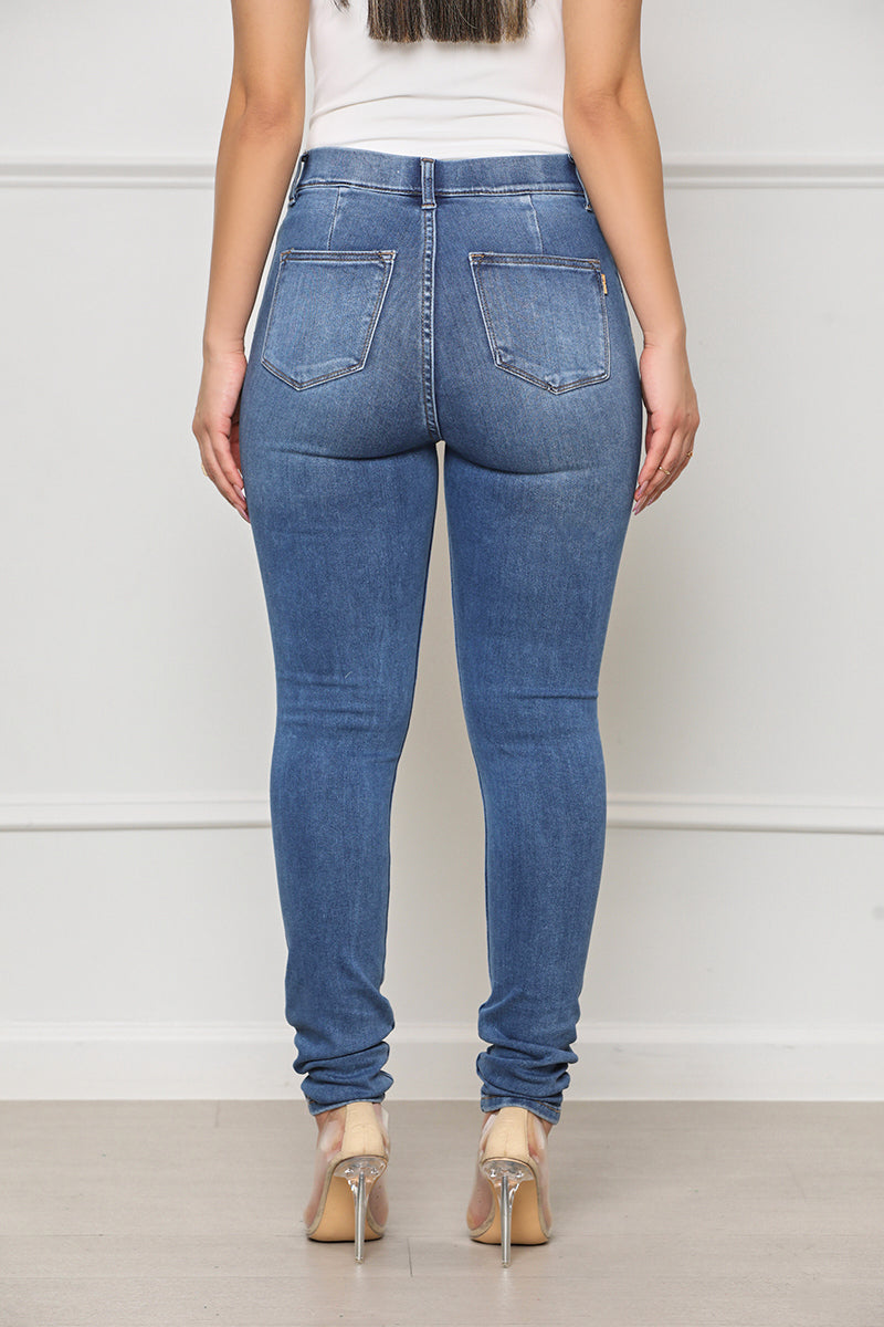 Seriously Stretchy Denim Pants - Lilly's Kloset
